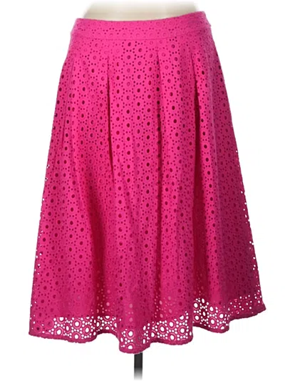 Pre-owned Halogen Casual Skirt In Pink