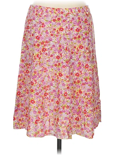 Pre-owned Halogen Casual Skirt In Pink