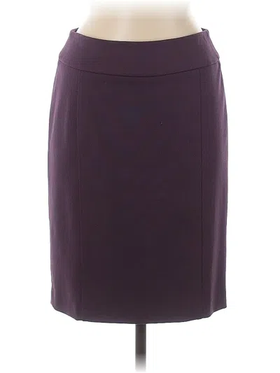 Pre-owned Halogen Casual Skirt In Purple