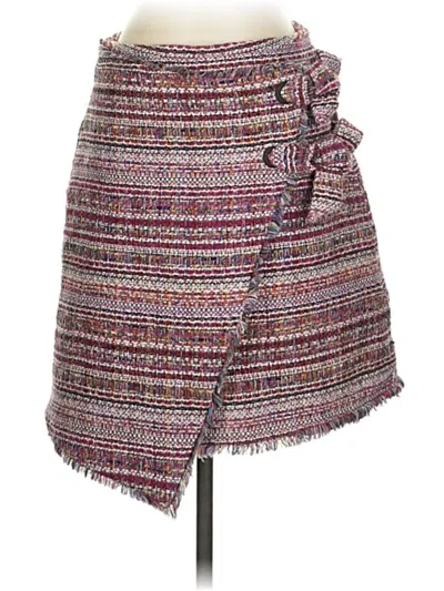 Pre-owned Halogen Casual Skirt In Purple