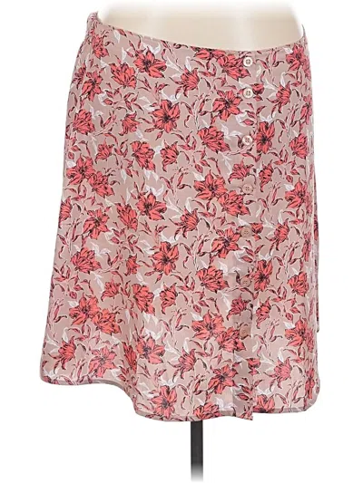 Pre-owned Halogen Casual Skirt In Red