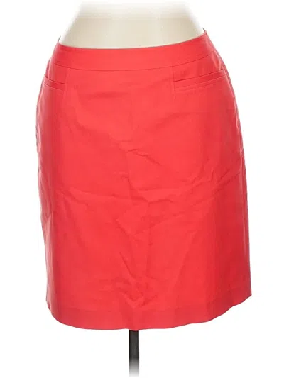 Pre-owned Halogen Casual Skirt In Red