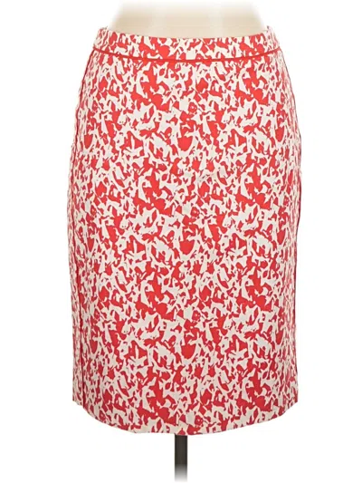 Pre-owned Halogen Casual Skirt In Red
