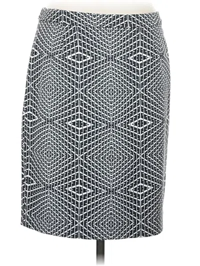 Pre-owned Halogen Casual Skirt In Silver