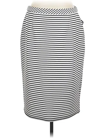 Pre-owned Halogen Casual Skirt In White