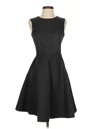 Pre-owned Halogen Cocktail Dress In Black