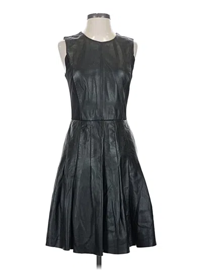 Pre-owned Halogen Cocktail Dress In Black