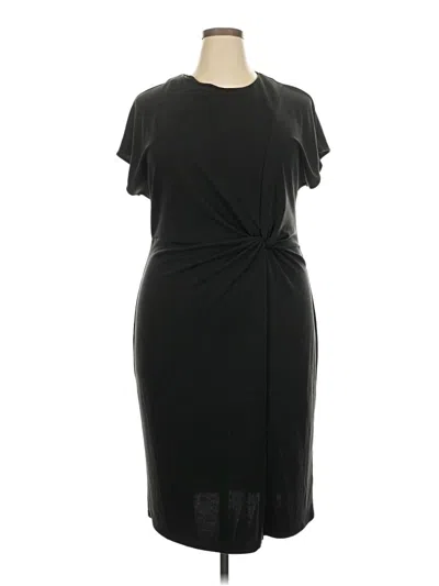 Pre-owned Halogen Cocktail Dress In Black