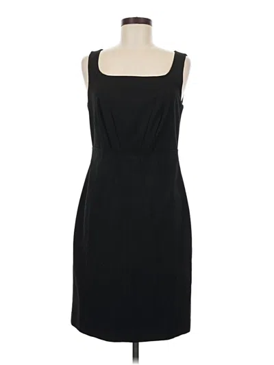 Pre-owned Halogen Cocktail Dress In Black