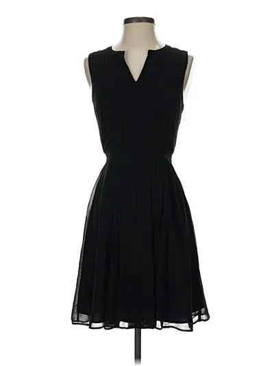 Pre-owned Halogen Cocktail Dress In Black