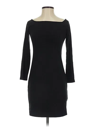 Pre-owned Halogen Cocktail Dress In Black
