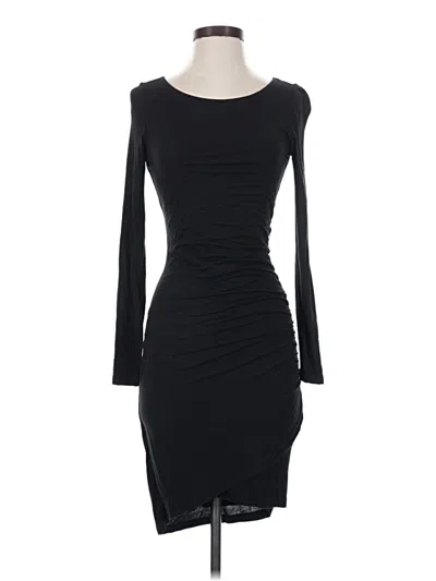 Pre-owned Halogen Cocktail Dress In Black