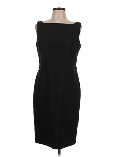 Pre-owned Halogen Cocktail Dress In Black
