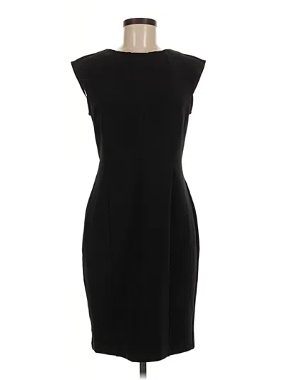 Pre-owned Halogen Cocktail Dress In Black