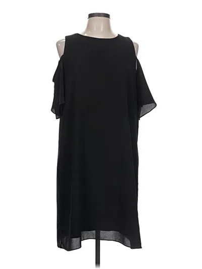 Pre-owned Halogen Cocktail Dress In Black