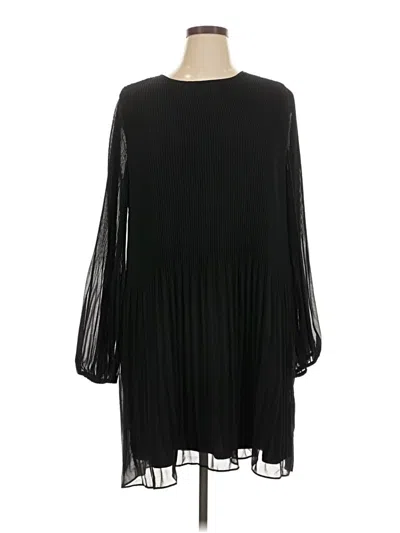 Pre-owned Halogen Cocktail Dress In Black