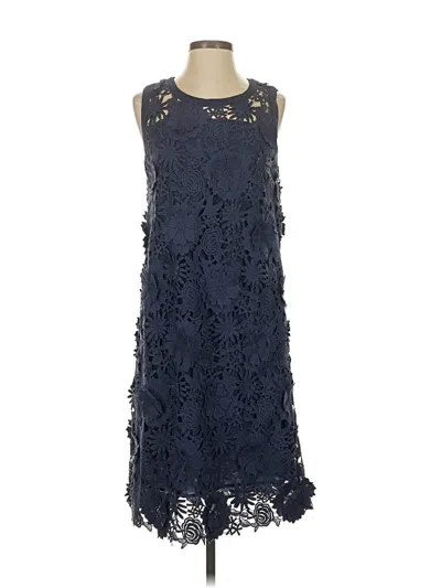 Pre-owned Halogen Cocktail Dress In Blue