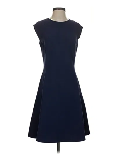 Pre-owned Halogen Cocktail Dress In Blue