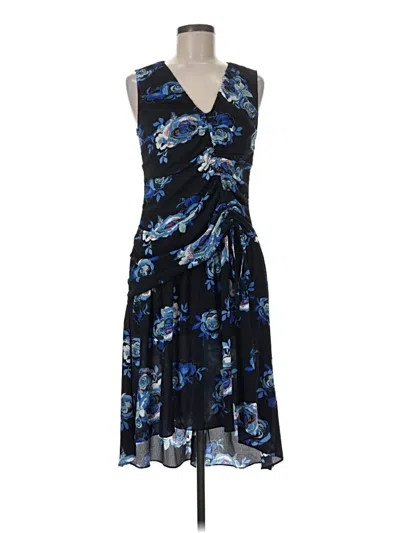 Pre-owned Halogen Cocktail Dress In Blue