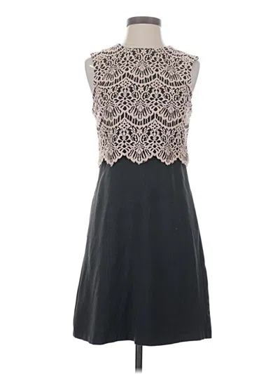 Pre-owned Halogen Cocktail Dress In Gray
