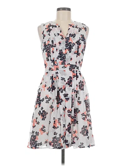 Pre-owned Halogen Cocktail Dress In Gray