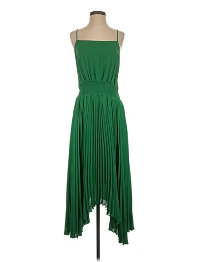 Pre-owned Halogen Cocktail Dress In Green