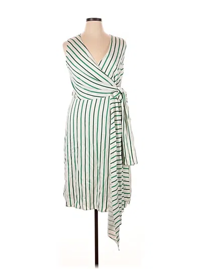 Pre-owned Halogen Cocktail Dress In Green