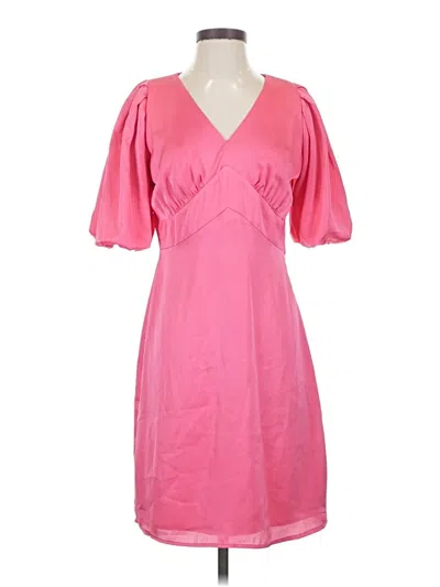 Pre-owned Halogen Cocktail Dress In Pink