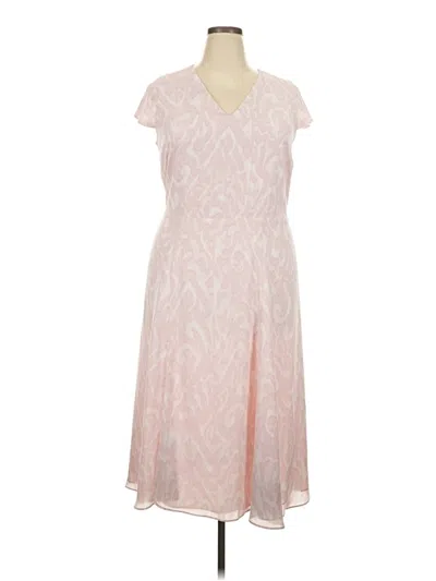 Pre-owned Halogen Cocktail Dress In Pink