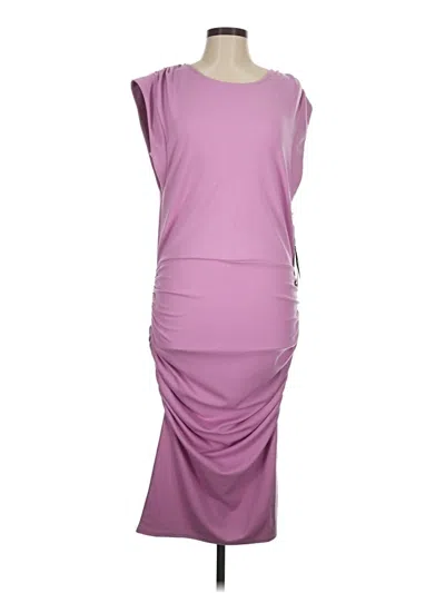 Pre-owned Halogen Cocktail Dress In Purple