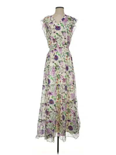 Pre-owned Halogen Cocktail Dress In Purple