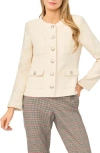 Halogen ® Collarless Jacket In White
