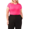 Halogen Compression T-shirt In Magenta