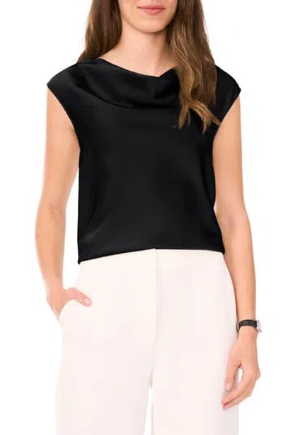 Halogen ® Cowl Neck Sleeveless Top In Black