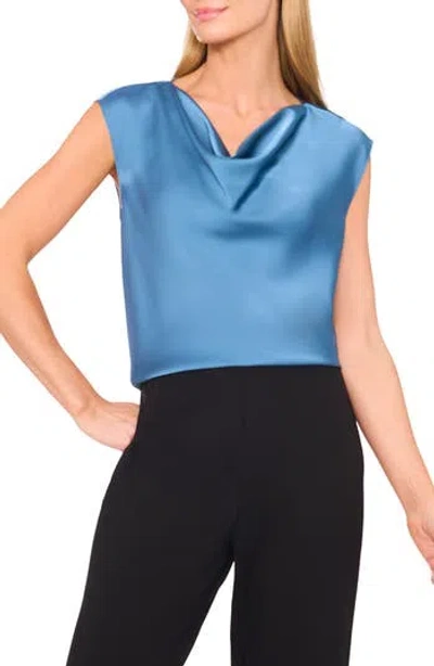Halogen ® Cowl Neck Sleeveless Top In Blue