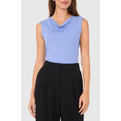 Halogen ® Cowl Neck Sleeveless Top In Blue Blossom