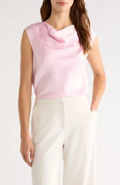 Halogen ® Cowl Neck Sleeveless Top In Pink
