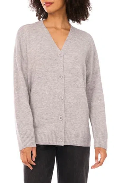 Halogen ® Cozy V-neck Cardigan In Gray