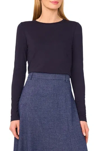 Halogen ® Crewneck Long Sleeve T-shirt In Blue