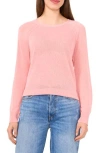 Halogen ® Crewneck Raglan Sleeve Sweater In Pink