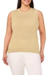 Halogen ® Crewneck Sleeveless Sweater In Green