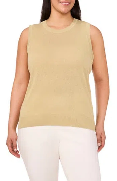 Halogen ® Crewneck Sleeveless Sweater In Green