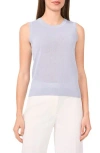 Halogen ® Crewneck Sweater Tank In Blue