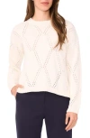 Halogen ® Crewneck Sweater In White