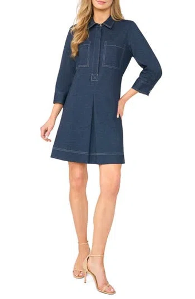 Halogen ® Denim Dress In Blue