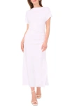 Halogen Dolman Sleeve Midi Dress In Bright White