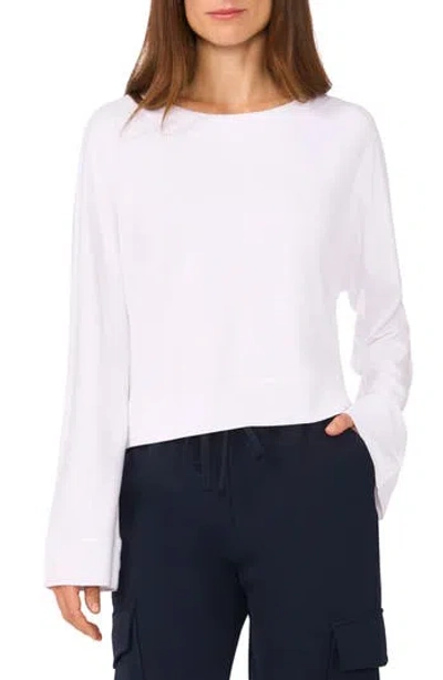 Halogen ® Dolman Sleeve Sweatshirt In Bright White