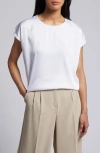 Halogen Dolman Sleeve Top In Bright White
