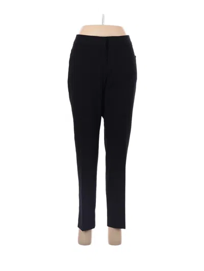 Pre-owned Halogen Dress Pants In Black