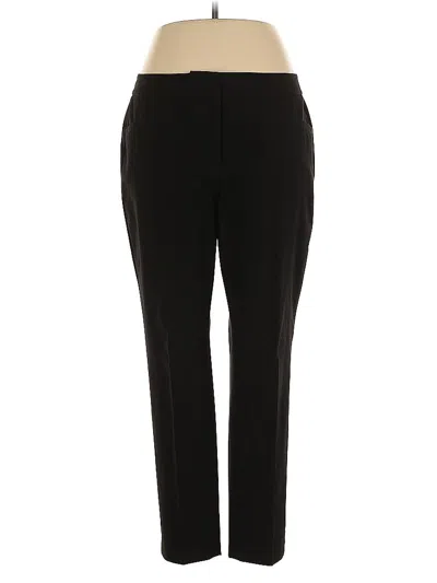 Pre-owned Halogen Dress Pants In Black